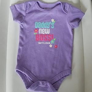 Daddy's New Boss Onesie